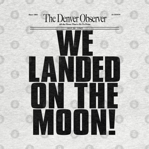 WE LANDED ON THE MOON! by darklordpug